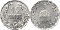 10 Fillér 1909 KB