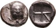 AR Tetradrachma klasického období - želva s krunýřem