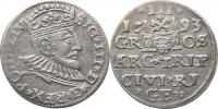 III groš 1593 Riga