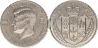 5 Dollars 1988 - J.F. Kennedy          KM 17     CuNi