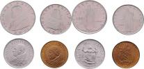 Soubor drob. mincí: 100 Lira 1962