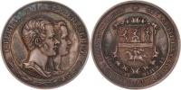 Radnitzky - medaile na návštěvu Kumánského kraje 1857