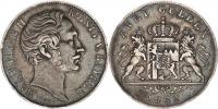 2 Gulden 1852         KM 446_tmavá patina