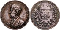 Olof Immanuel Fahraeus (1796 - 1884) - medaile 1889 -