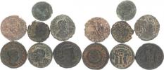 7 kusů AE 15-20 (Constantinus I.