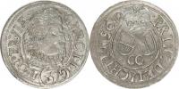 3 kr. 1618 CC        Sa 30;  Kop. 6370  opis: .CAROL.D.G()D. /