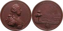 Oexlein - AE medaile na volbu císařem 27.3.1764 -