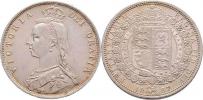 1/2 Crown 1887