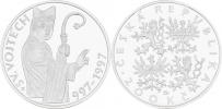 200 Kč 1997 - svatý Vojtěch (Ag900