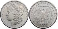 USA. 1 dollar 1880 S. KM-110. vlas. rysky