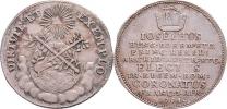 Menší peníz na korun. ve Frankfurtu 3.IV.1764 - Boží
