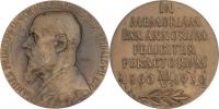 Španiel - AE medaile na 70.narozeniny 1930 - poprsí