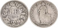 1 Francs 1876 B