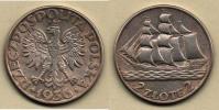 2 Zloté 1936 - školní plachetnice