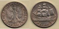 2 Zloté 1936 - školní plachetnice