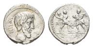 L. Titurius L.f. Sabinus.  Denarius circa 89