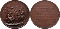 Ženeva - AE Medaile na svornost Švýcarska 1767 -