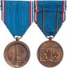 Darney - pamětní medaile města pro čsl. legionáře