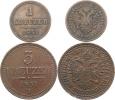 3 kr. 1851 A; +1 kr. 1851 A         2 ks