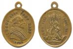Nesign. - medaile pontifikační b.l. (1878)