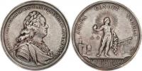Donner - návštěva vídeňské mincovny 1754 - poprsí