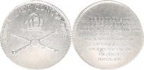 Malý žeton ke korunovaci na římského krále 9.10. 1790 ve Frankfurtu   Ag 21 mm   Novák XVI/E/11/b_vlas. rys.