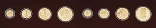 Sada zlatých mincí 1997 - české mince 10000
