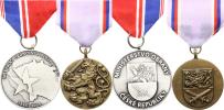 Medaile "60. výročí ukončení 2. světové války"  stříbrná