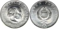 50 Forint 1968 BP - Semmelweis Ignác        KM 582      Ag 640  2