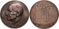Anton Bruckner - pamětní medaile 1896/1946 - hlava