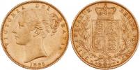 Libra 1865 - razidlo reversu s číslem "31"
