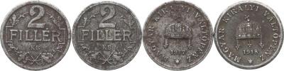 2 Fillér 1917