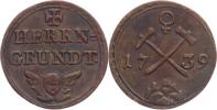 Banská minca Špania Dolina 1739