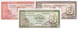 Tonga, 1/2, 1, 2 Pa´anga 1983, 1987, 1988