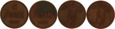 5 Penniä 1916