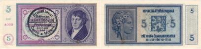 5 Koruna b.l.-ruční r.