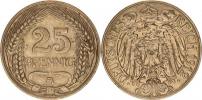 25 Pfennig 1912 A KM 18