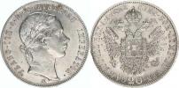 20 kr. 1852 A - hlava vpravo_zc. nep. hr.