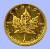 Kanada, 1/10 unce ryzího zlata, 5 dollars 1986