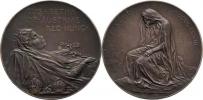 St.Schwartz - úmrtní medaile 10.IX.1898 - ležící