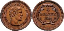4 Reales 1860 - bronzový odražek