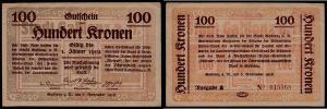 Gablonz (Jablonec n.N) - 100 Koruna 1918