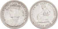 1/4 Dolar 1893 - královna Isabela