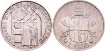 1000 Lira 1986 R - VIII.rok pontifikátu