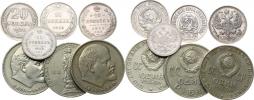 1 Rubl b.l. (1970) - Lenin (2x);  +1 Rubl 1965 - 20. výr. porážky