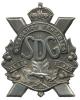 Čepic.odznak na baret  - Hichland Regiment SDG - rezervní pluk