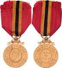 Leopold II. - pamětní medaile na 40 let vlády 1905