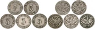 5 Pfennig 1907 D