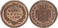 1/2 Soldo 1777 b.zn.