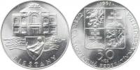 50 Kčs 1991 - Piešťany        kapsle